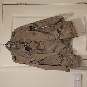 H&M Anorak Jacket, Size 4, Army Green